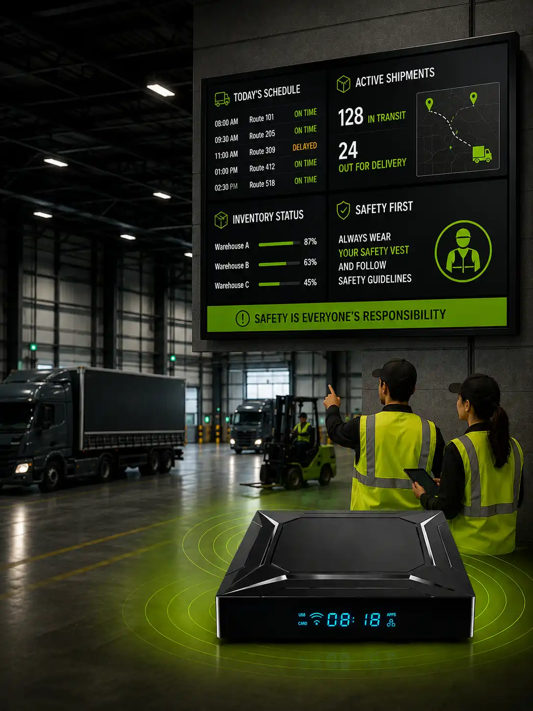 Smart Warehouse Operations Dashboard