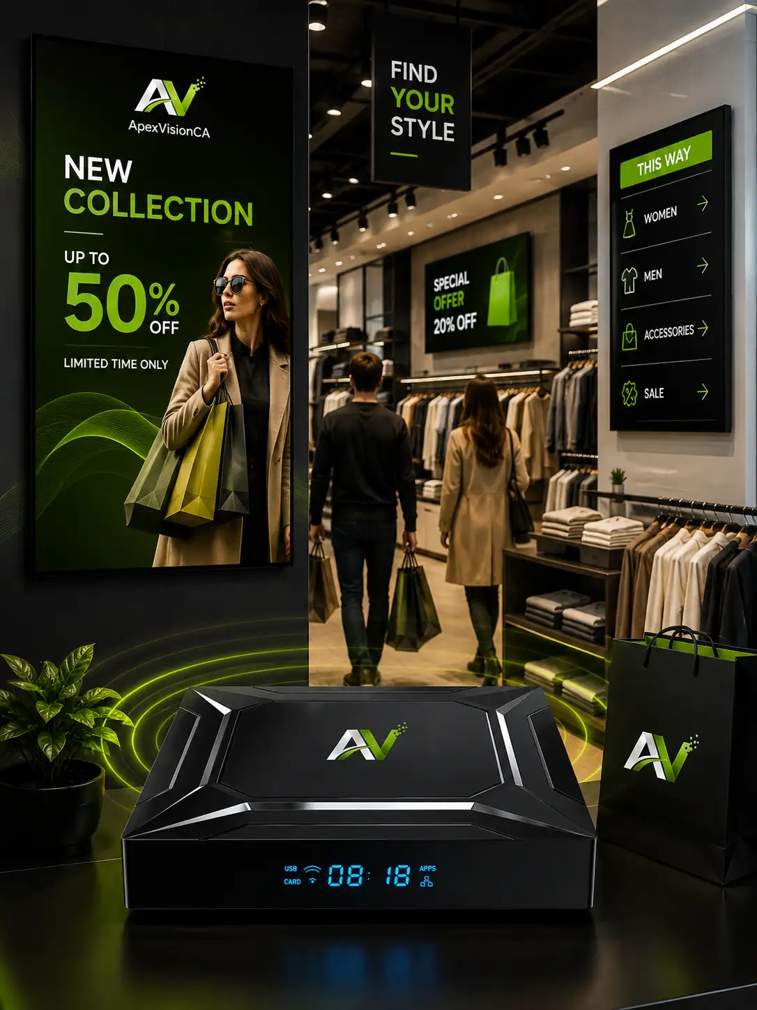 ApexVision Smart Retail Showcase