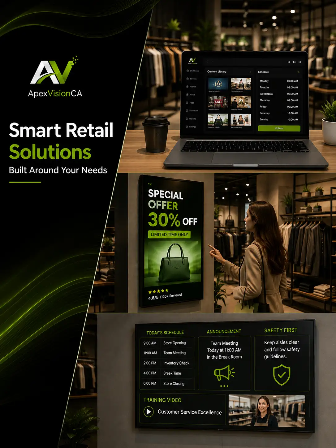 Smart Retail Solutions Collage