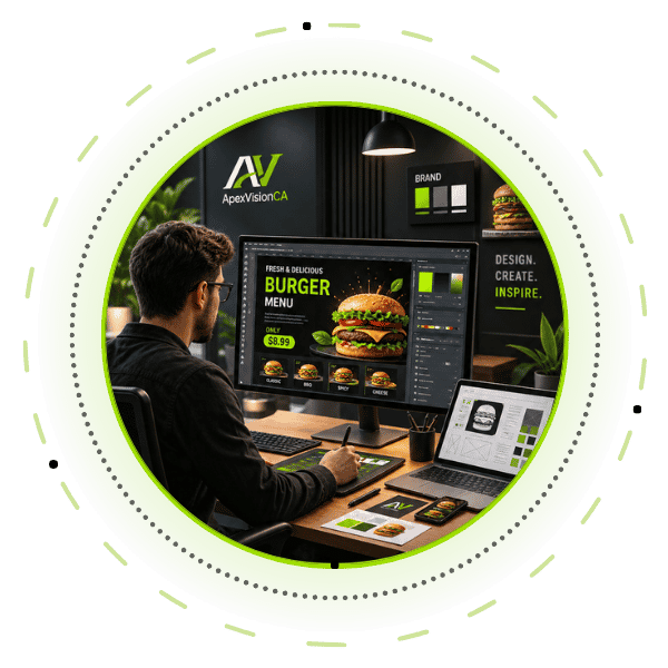 Step 1: Digital Menu Design